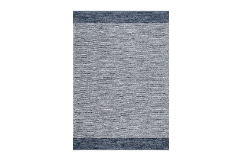 Alva Bomullsmatta 200x300 cm Rektangulär - Blå - Textil & mattor - Mattor - Modern matta - Bomullsmatta