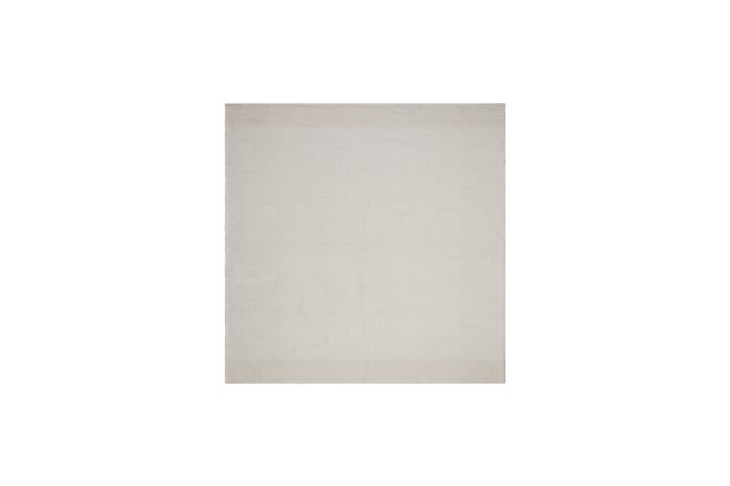 Alva Bomullsmatta 240x240 cm Kvadratisk - Creme - Textil & mattor - Mattor - Modern matta - Bomullsmatta