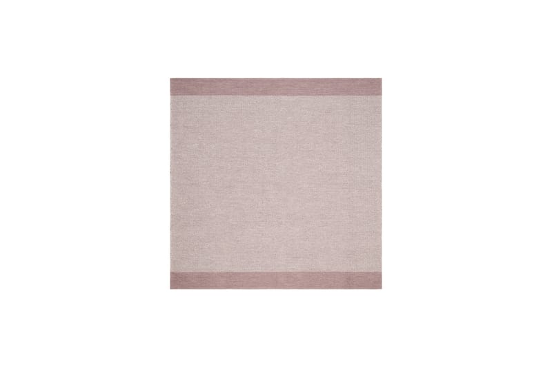 Alva Bomullsmatta 240x240 cm Kvadratisk - Rosa - Textil & mattor - Mattor - Modern matta - Bomullsmatta