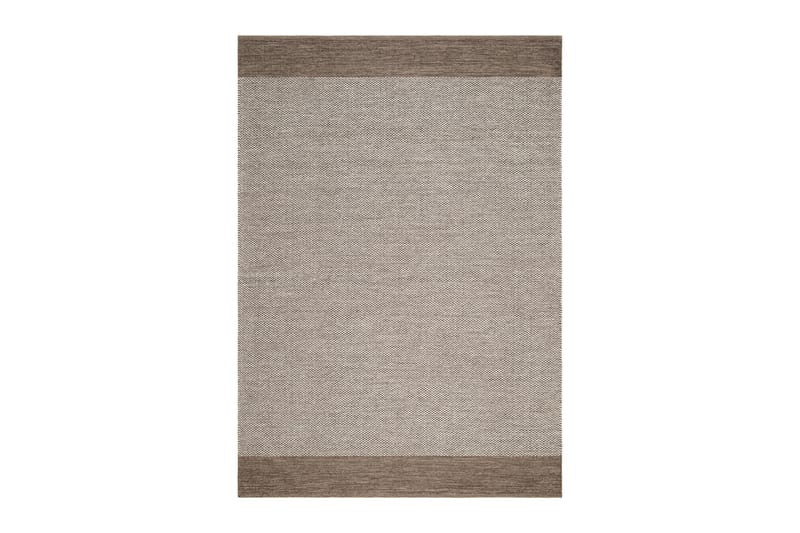 Alva Bomullsmatta 240x340 cm Rektangulär - Mörkbeige - Textil & mattor - Mattor - Modern matta - Bomullsmatta