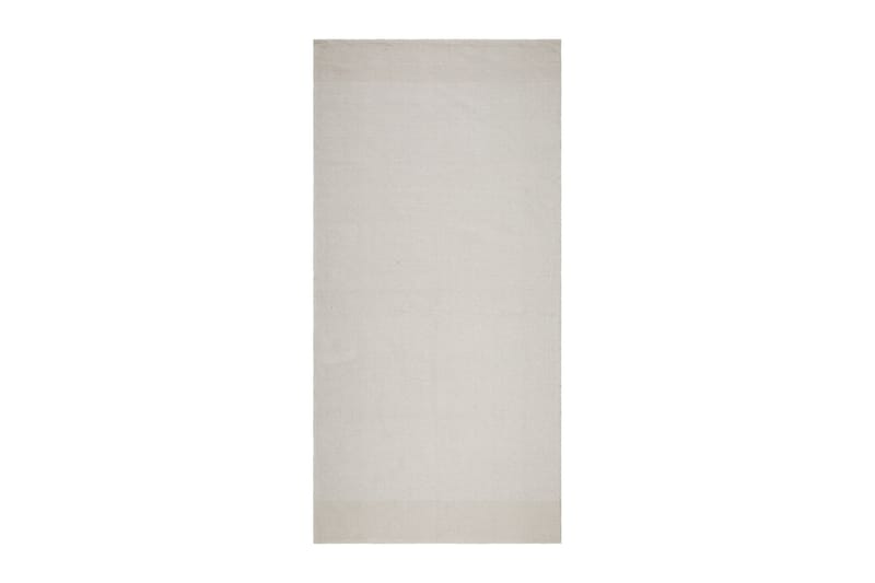 Alva Bomullsmatta 75x220 cm Oval - Creme - Textil & mattor - Mattor - Modern matta - Bomullsmatta