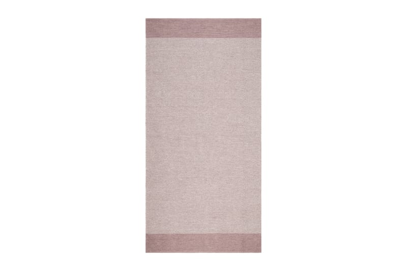 Alva Bomullsmatta 75x340 cm Oval - Rosa - Textil & mattor - Mattor - Modern matta - Bomullsmatta