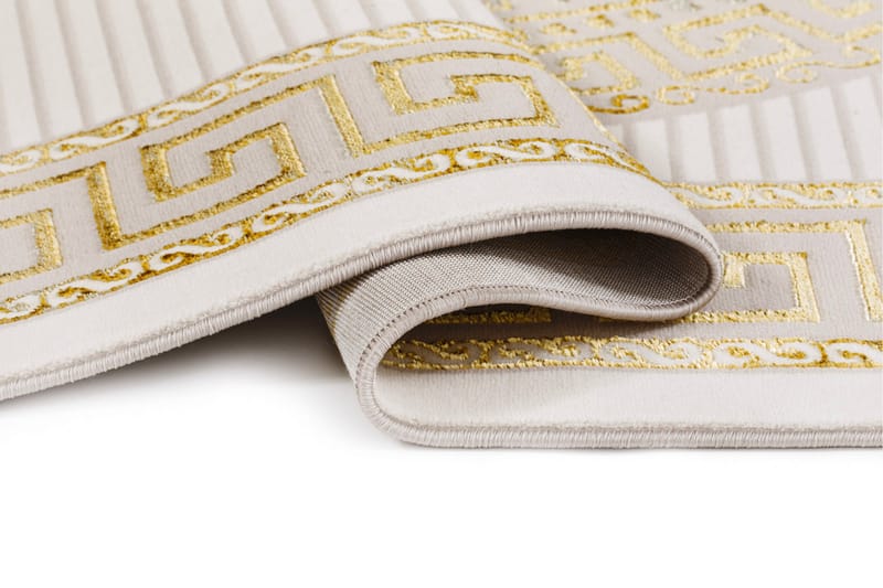 Ankara Wiltonmatta 160x230 cm - Beige/Guld - Textil & mattor - Mattor - Modern matta - Wiltonmattor