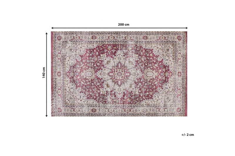 Arhavi Ryamatta 140x200 cm - Beige - Ryamatta & luggmatta