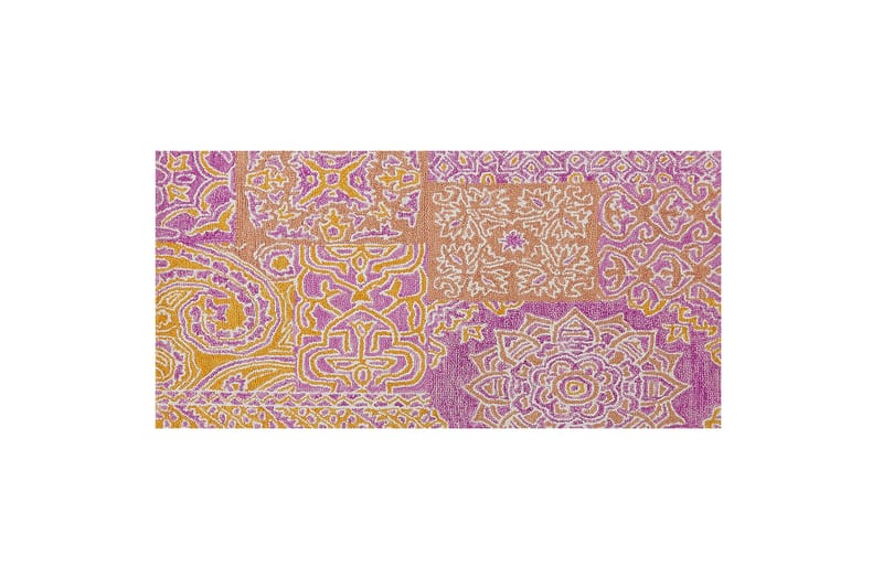 Avanos Ullmatta 80x150 cm - Rosa - Textil & mattor - Mattor - Modern matta - Ullmatta