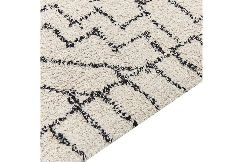 Bacarella Ryamatta 140x200 cm - Beige - Textil & mattor - Mattor - Modern matta - Ryamatta & luggmatta