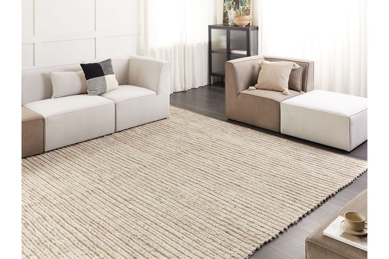 Barkhan Bomullsmatta 300x400 cm - Beige - Bomullsmatta