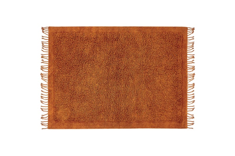 Bitlis Ryamatta 140x200 cm - Orange - Ryamatta & luggmatta