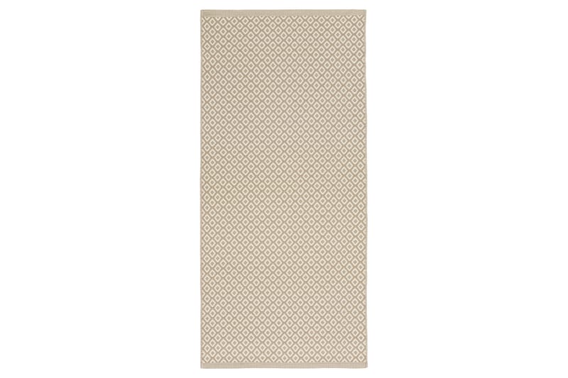 Björkö Ullmatta 75x250 cm Rektangulär - Beige - Textil & mattor - Mattor - Modern matta - Ullmatta