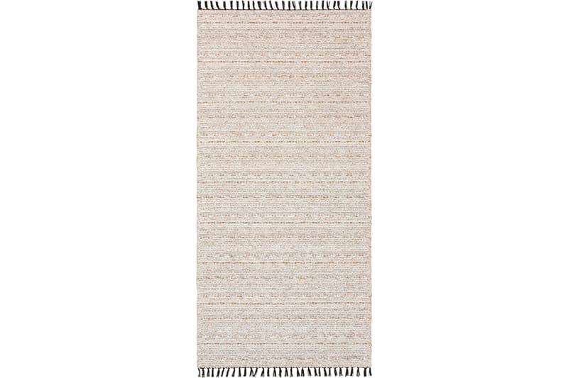 Cotton Tova Bomullsmatta 70x350 cm Beige - Horredsmattan - Textil & mattor - Mattor - Modern matta - Bomullsmatta