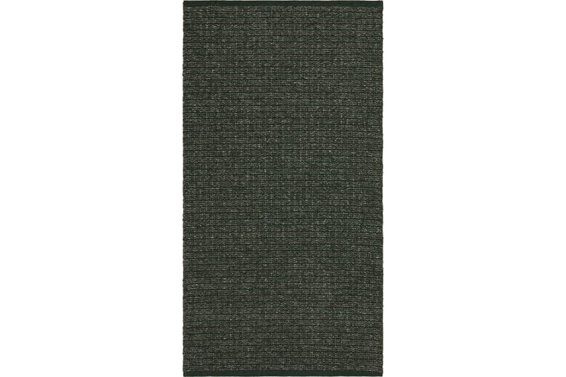 Marion Bomullsmatta 80x350 cm Mörkgrön - Horredsmattan - Bomullsmatta - Små mattor