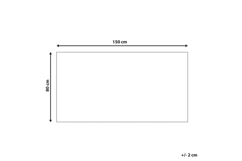 Calti Ryamatta 80x150 cm - Blå - Ryamatta & luggmatta