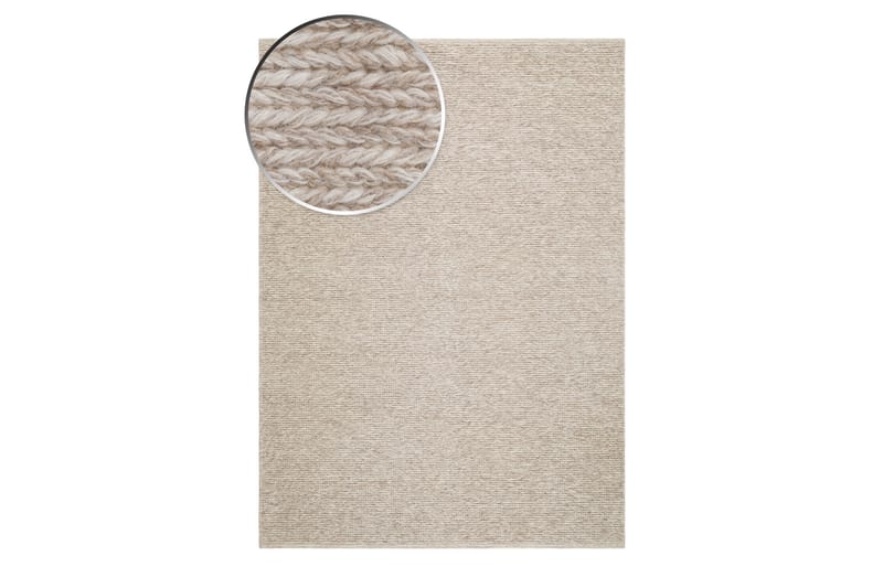 Dalarö Ullmatta 240x340 cm - Beige - Textil & mattor - Mattor - Modern matta - Ullmatta