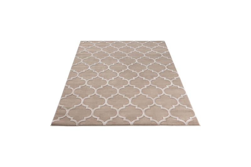 Elsher Ryamatta 150x80 cm - Beige - Textil & mattor - Mattor - Modern matta - Ryamatta & luggmatta