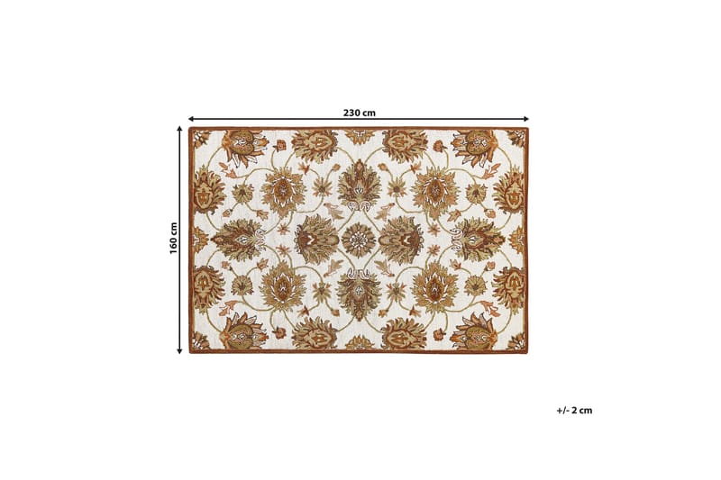 Ezine Ullmatta 160x230 cm - Beige - Ullmatta