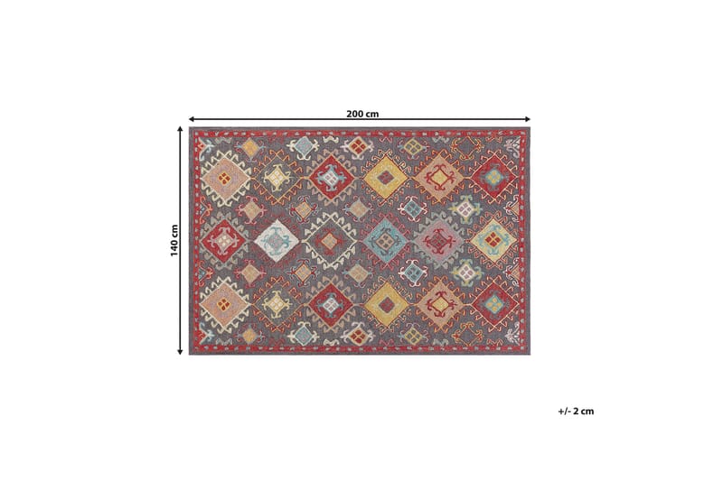 Finike Ullmatta 140x200 cm - Beige - Ullmatta