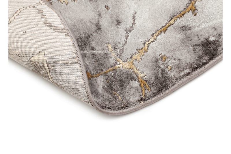 Ciril Concrete Guld Rund 200 cm - Textil & mattor - Mattor - Modern matta - Friezematta