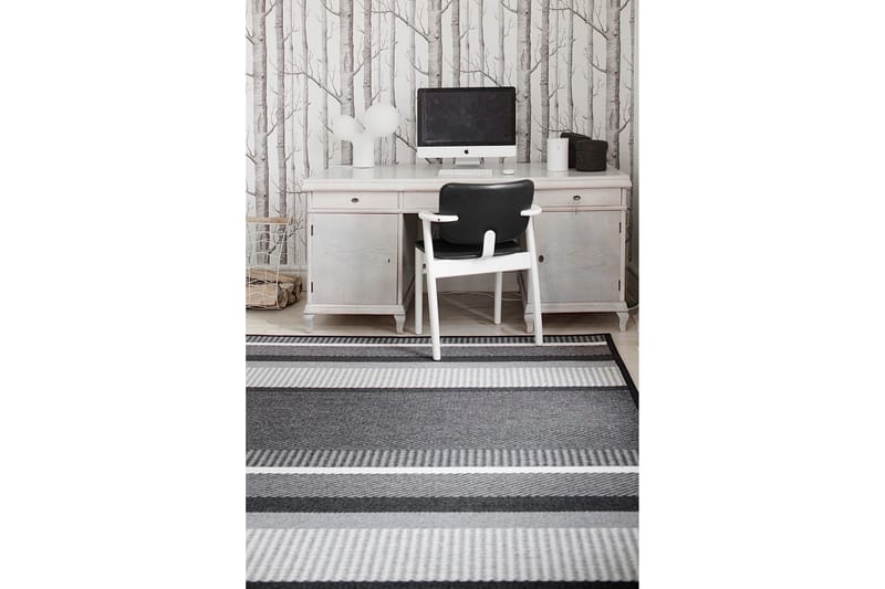 Laituri Matta Rund 160 cm Svart - Vm Carpet - Textil & mattor - Mattor - Modern matta - Ullmatta