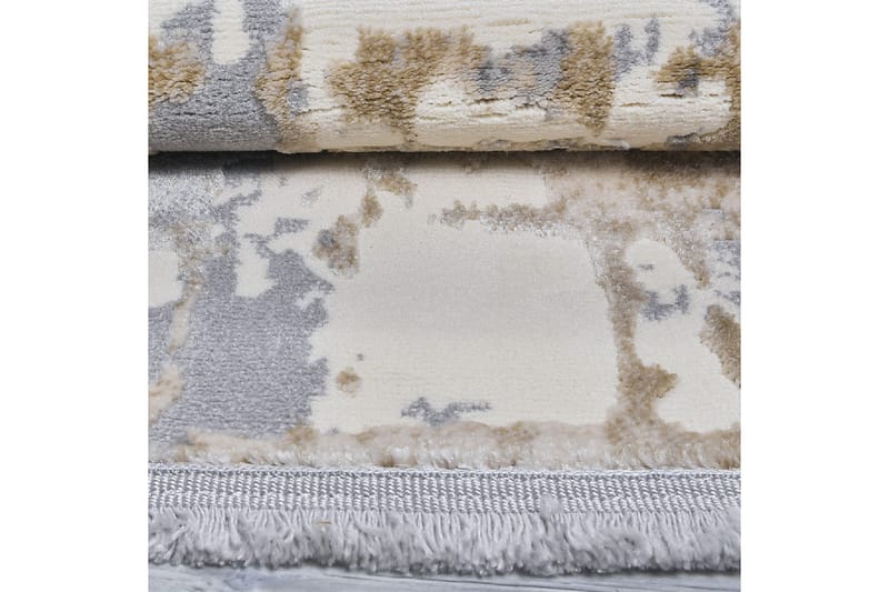 Naveena Gångmatta 100x450 cm Rektangulär - Grå/Beige/Creme - Textil & mattor - Mattor - Modern matta - Gångmattor