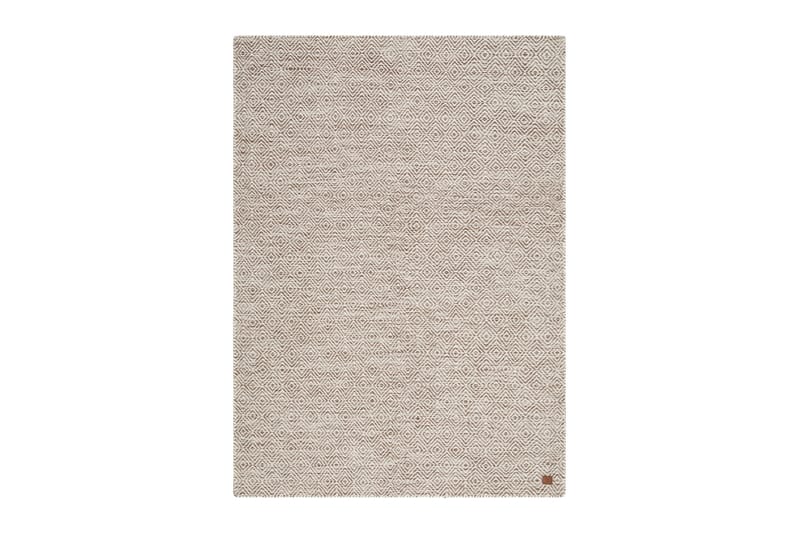 Gåsöga Ullmatta 140x200 cm Rektangulär - Beige - Textil & mattor - Mattor - Modern matta - Ullmatta