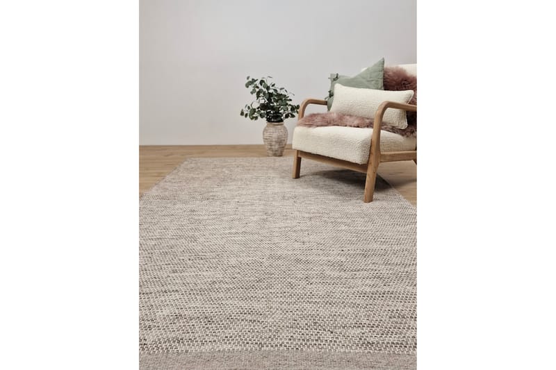 Gango Ullmatta 160x230 cm Rektangulär - Beige - Textil & mattor - Mattor - Modern matta - Ullmatta