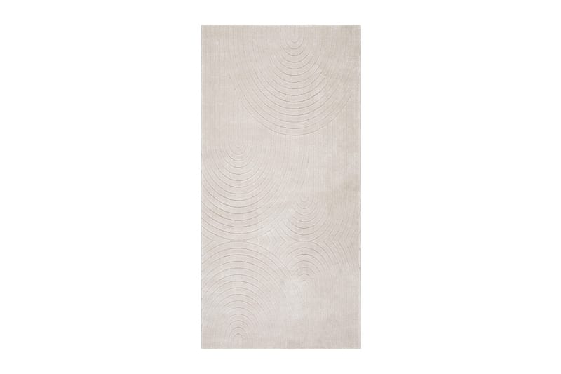 Genova Wiltonmatta 80x150 cm Oval - Beige - Textil & mattor - Mattor - Modern matta - Wiltonmattor