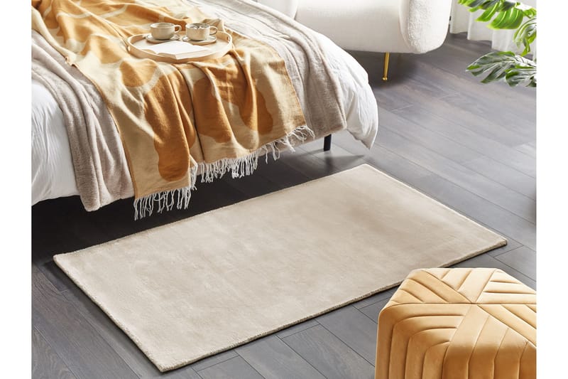 GesiIi Ryamatta 80x150 cm - Beige - Textil & mattor - Mattor - Modern matta - Ryamatta & luggmatta