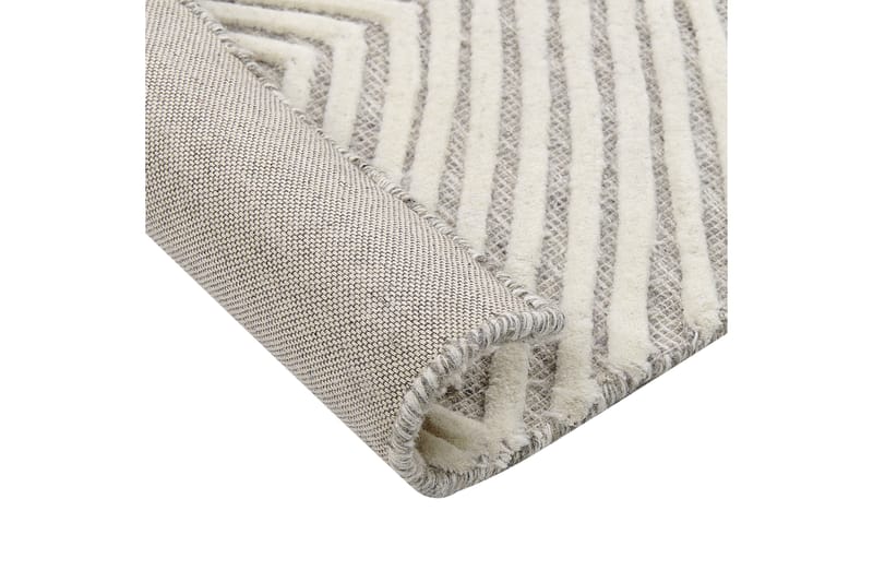 Goksun Ryamatta 80x150 cm - Svart/Vit - Textil & mattor - Mattor - Modern matta - Ryamatta & luggmatta