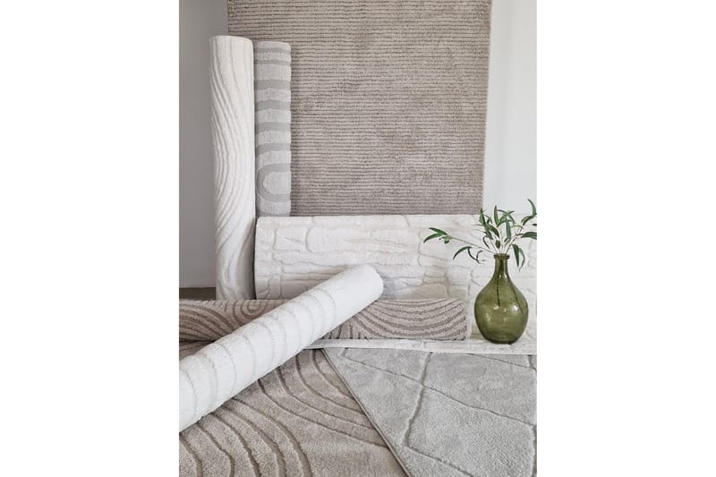 Gomati Wiltonmatta 140x200 cm - Creme - Textil & mattor - Mattor - Modern matta - Wiltonmattor