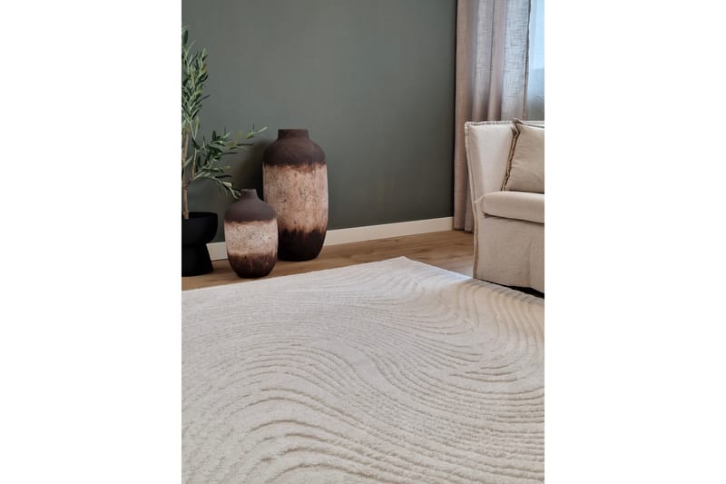 Gomati Wiltonmatta 200x290 cm - Creme - Textil & mattor - Mattor - Modern matta - Wiltonmattor