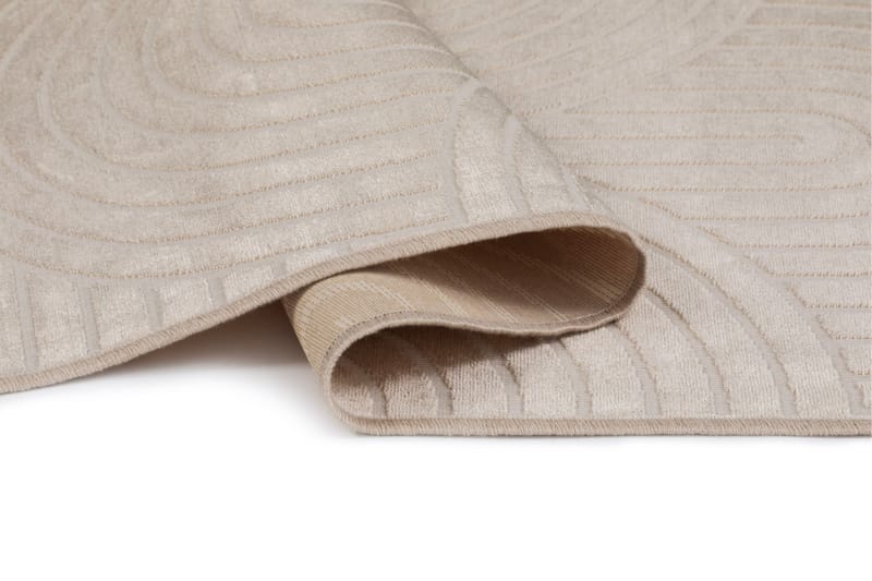 Granada Viskosmatta 240x340 cm - Sand - Textil & mattor - Mattor - Modern matta - Viskosmatta & konstsilkesmatta