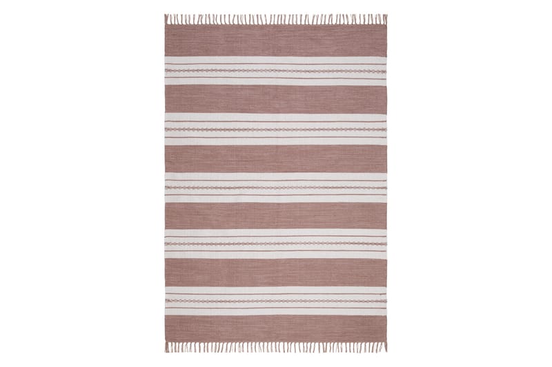 Guddi Bomullsmatta 140x200 cm Rektangulär - Rosa - Textil & mattor - Mattor - Modern matta - Bomullsmatta