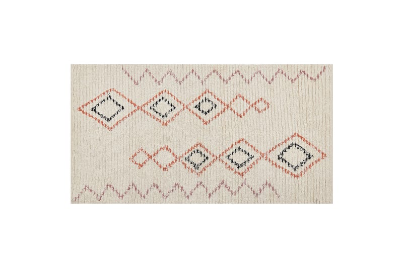 Guwahati Bomullsmatta 80x150 cm - Beige - Textil & mattor - Mattor - Modern matta - Bomullsmatta