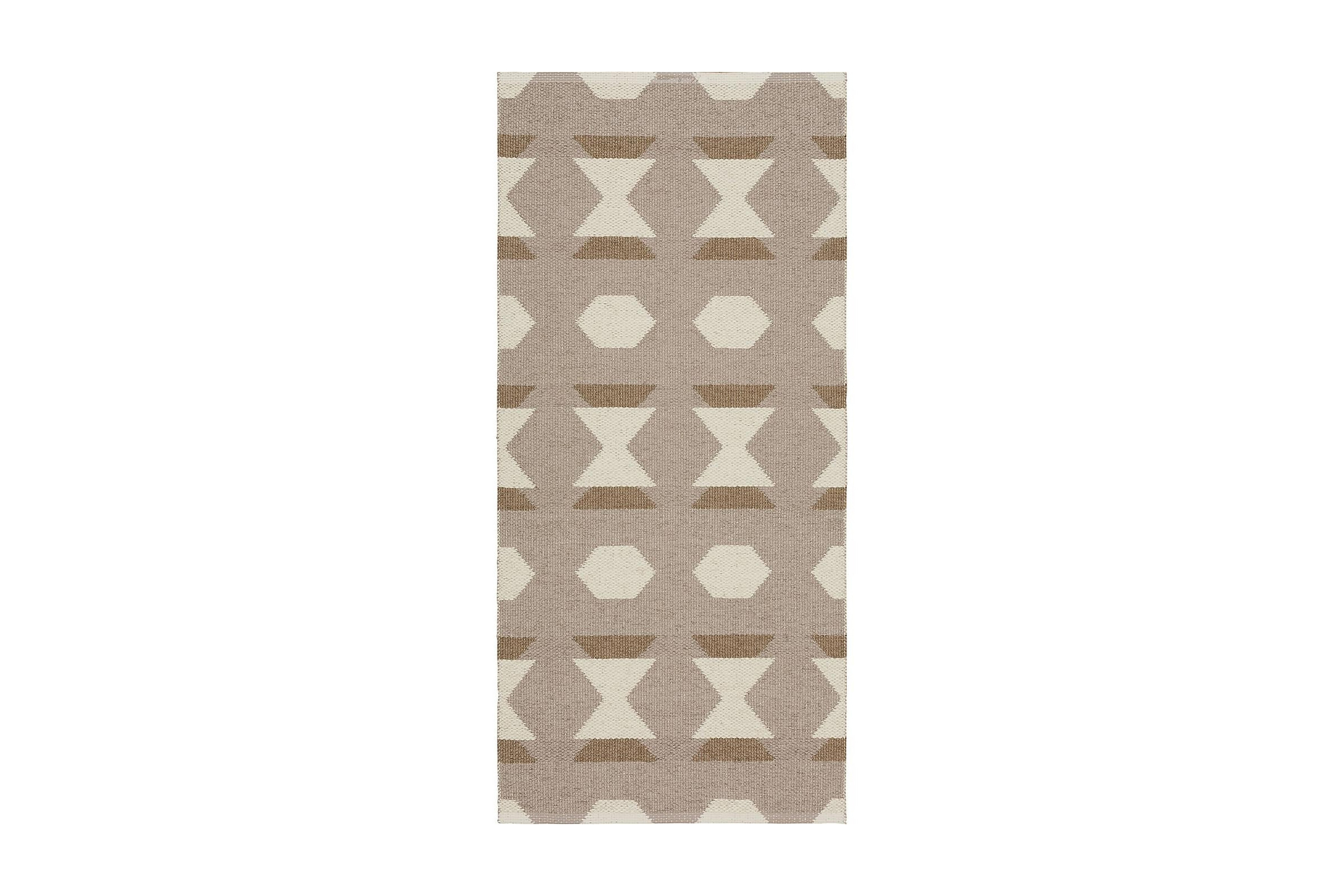 REA/Black Friday Disa Mixed Hallmatta 70x300 cm Beige - Horredsmattan Gångmattor Tyg