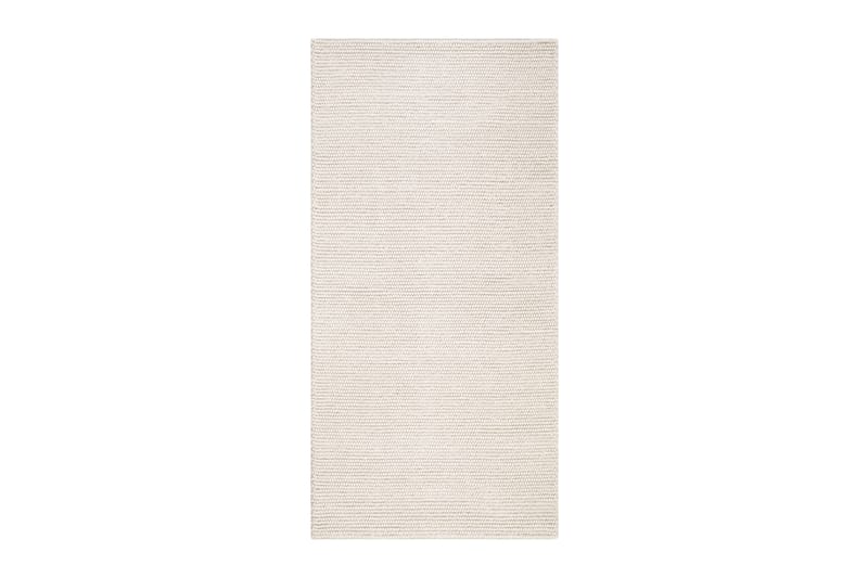 Idre Ullmatta 75x200 cm Oval - Creme - Textil & mattor - Mattor - Modern matta - Ullmatta