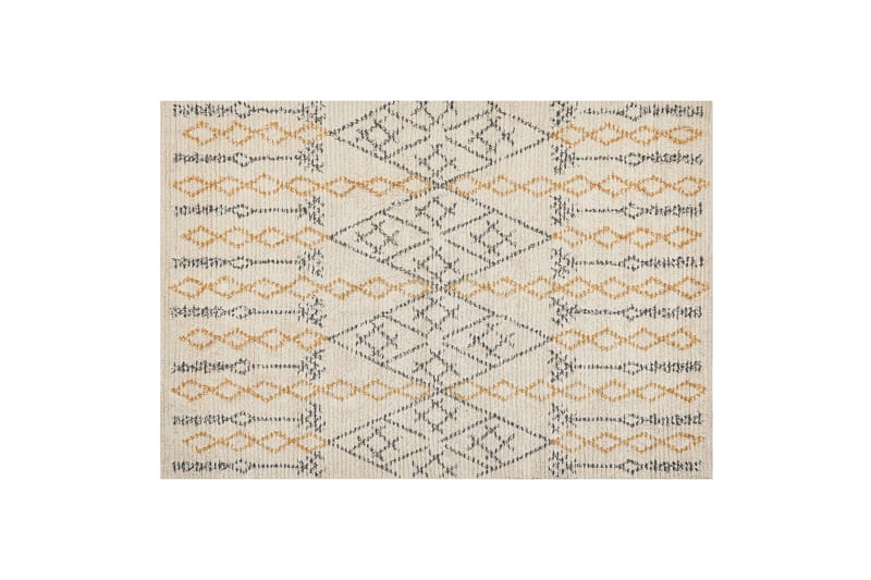 Kadapa Bomullsmatta 140x200 cm - Gul - Textil & mattor - Mattor - Modern matta - Bomullsmatta