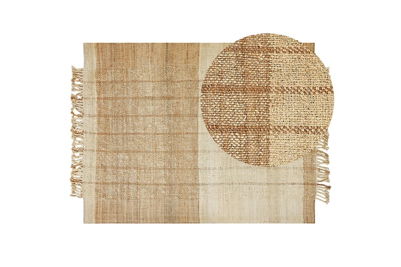 Karkin Jutematta 160x230 cm - Beige - Textil & mattor - Mattor - Modern matta - Sisalmattor