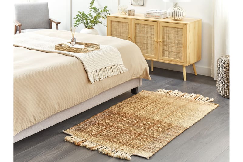 Karkin Jutematta 80x150 cm - Beige - Textil & mattor - Mattor - Modern matta - Sisalmattor