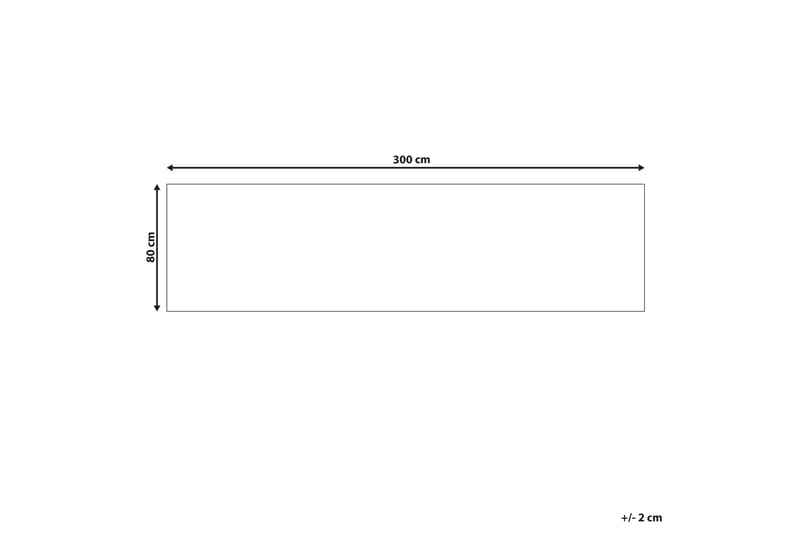 Kottar Ryamatta 80x300 cm - Grå - Ryamatta & luggmatta