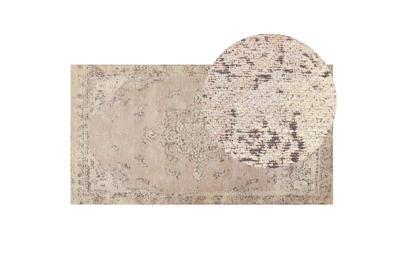 Matarim Ryamatta 80x150 cm - Beige - Textil & mattor - Mattor - Modern matta - Ryamatta & luggmatta