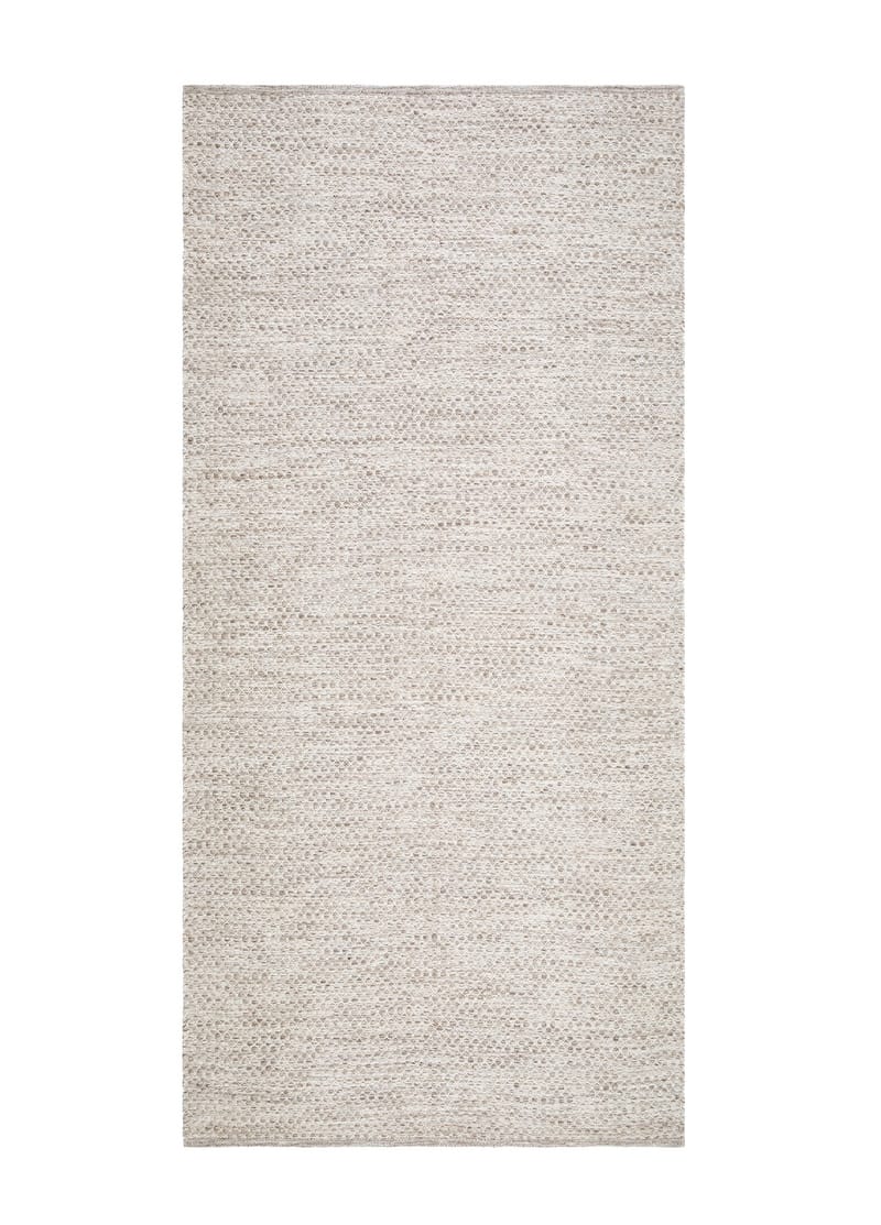 Varberg Gångmatta 75x230 cm Rektangulär - Beige - Textil & mattor - Mattor - Modern matta - Bomullsmatta