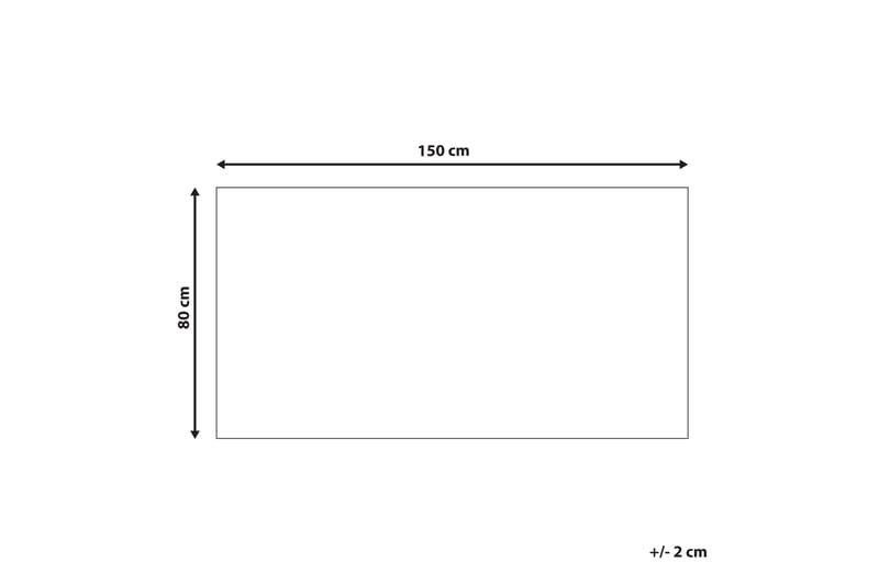 Naibos Bomullsmatta 80x150 cm - Beige - Bomullsmatta