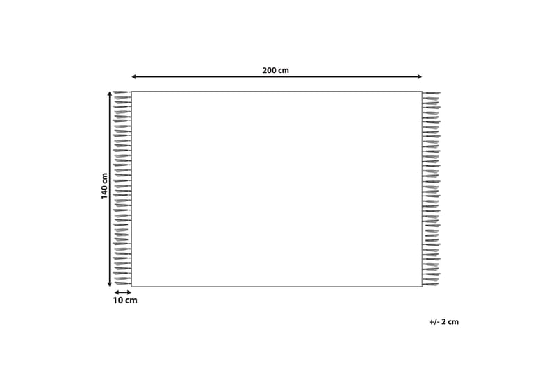 Nuru Bomullsmatta 140x200 cm - Beige - Bomullsmatta