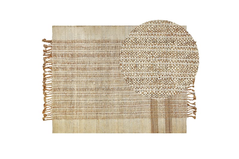 Ortaoba Jutematta 160x230 cm - Beige - Sisalmattor - Jutemattor & hampamattor