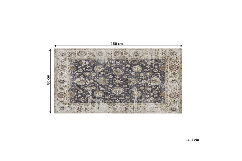 Pelitli Ryamatta 80x150 cm - Brun - Textil & mattor - Mattor - Modern matta - Ryamatta & luggmatta