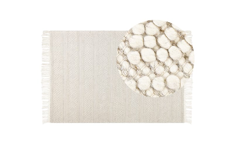 Pertek Ullmatta 160x230 cm - Beige - Ullmatta