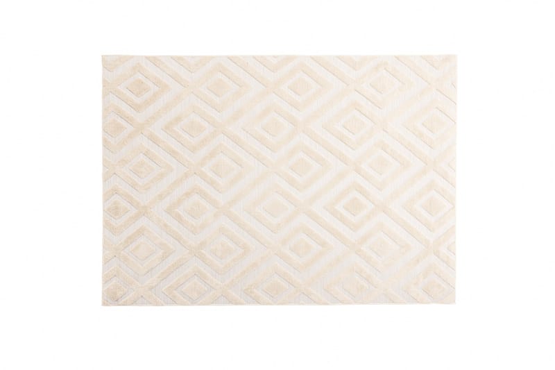 Pia Ryamatta 160x230 cm - Beige - Textil & mattor - Mattor - Modern matta - Ryamatta & luggmatta