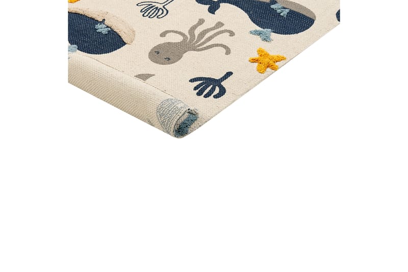 Porsea Bomullsmatta 80x150 cm - Beige - Textil & mattor - Mattor - Modern matta - Bomullsmatta