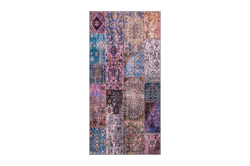 Shiraz Wiltonmatta 80x200 cm Oval - Lila - Textil & mattor - Mattor - Modern matta - Wiltonmattor