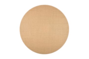 Sisal Matta Rund 200 cm Beige/Grå